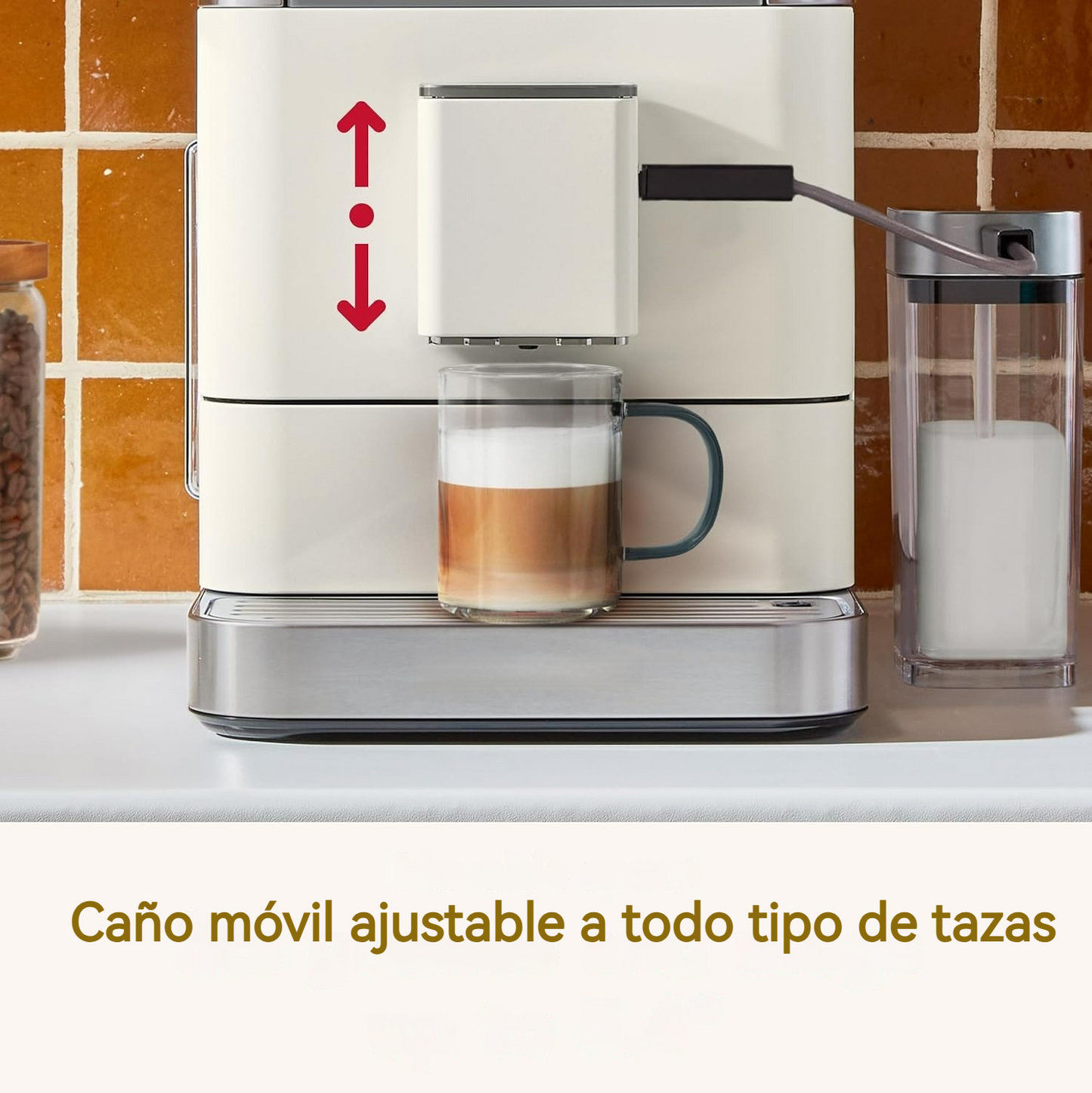 Cafetera Espresso Automática con Personalización Total y Espumado Inteligente