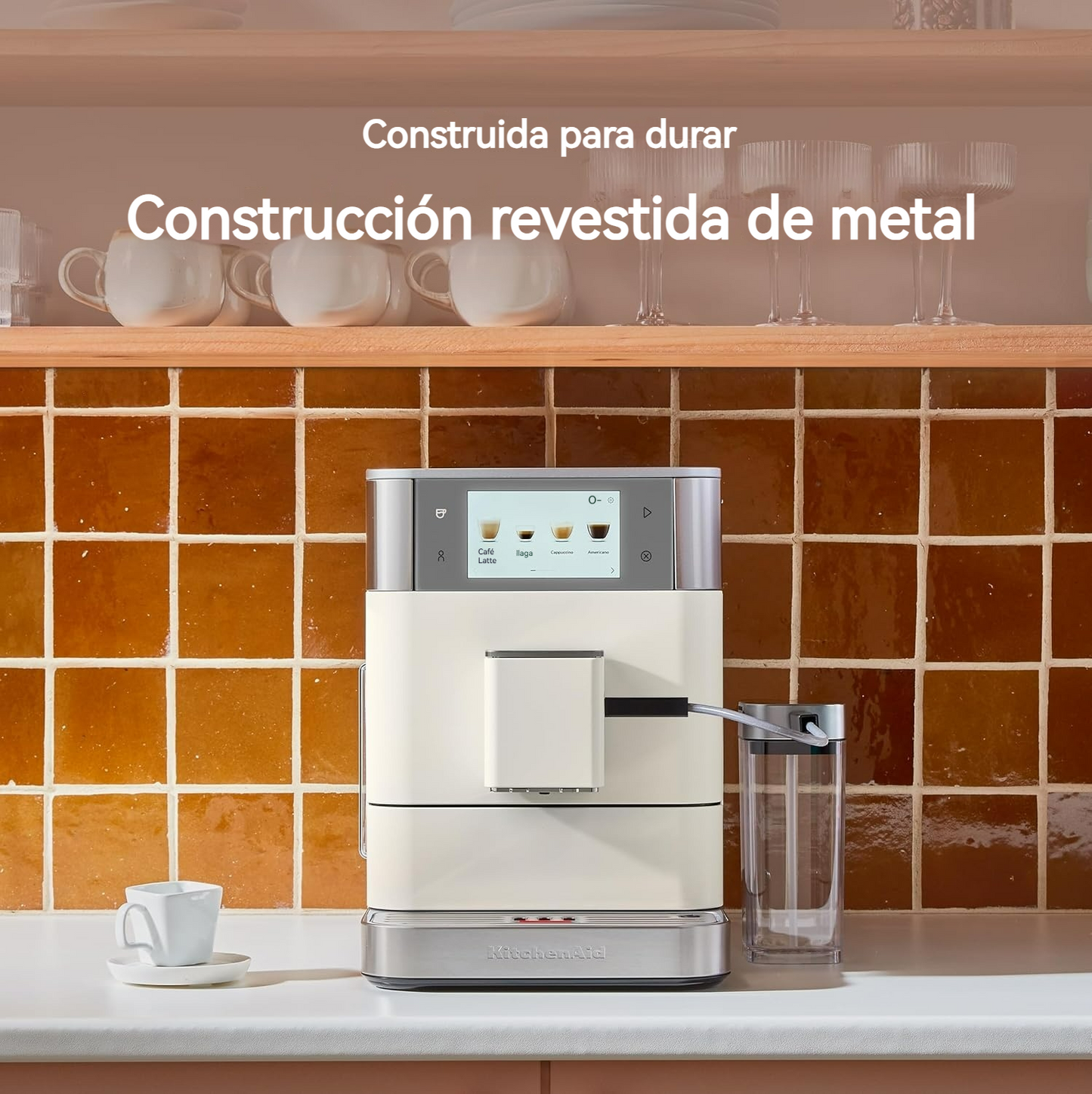 Cafetera Espresso Automática con Personalización Total y Espumado Inteligente