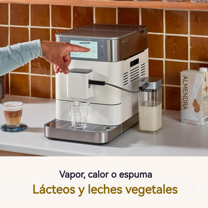 Cafetera Espresso Automática con Personalización Total y Espumado Inteligente